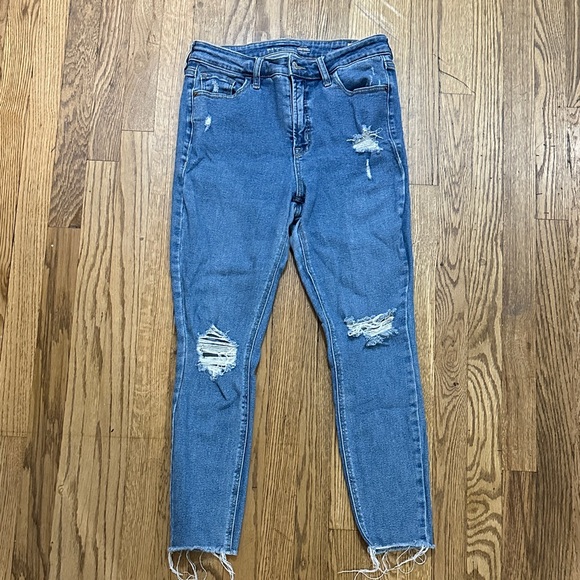 Old Navy Denim - Distressed Blue Women's Jeans